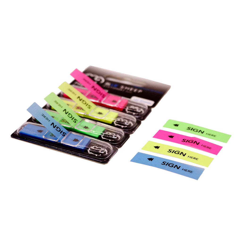 120 x Sign Here Sheets