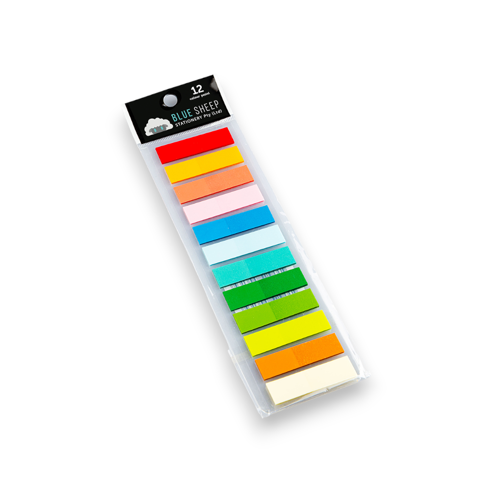 12 Colours x 20 Pages Flags Film Index
