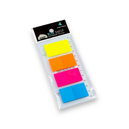 4 Colours x 20 Pages Flags Film Index